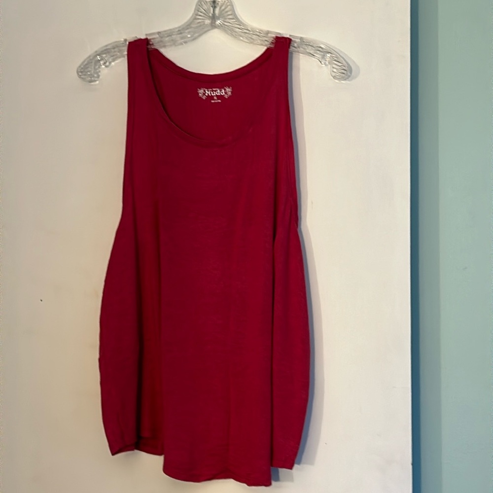 Racer back relaxed fit tank tops